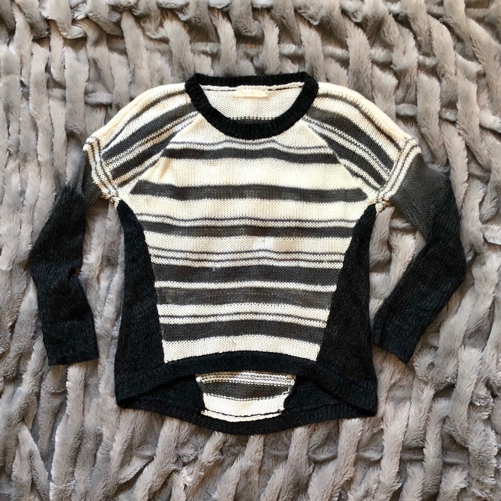 LUSH Knit Crew Neck Sweater - Size: Small